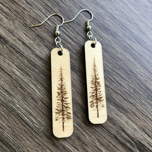 Load image into Gallery viewer, Douglas Fir Wood Earrings