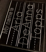 Load image into Gallery viewer, Reusable Personalized Name Tracing Board