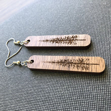Load image into Gallery viewer, Douglas Fir Wood Earrings