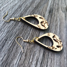 Load image into Gallery viewer, Birds on a Limb Wood Earrings