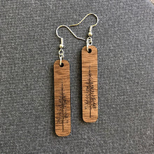 Load image into Gallery viewer, Douglas Fir Wood Earrings