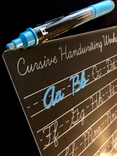 Load image into Gallery viewer, Personalized Cursive Alphabet Tracing Board