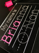 Load image into Gallery viewer, Reusable Personalized Name Tracing Board