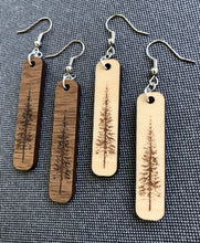 Load image into Gallery viewer, Douglas Fir Wood Earrings