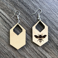 Load image into Gallery viewer, Honey Bee Earrings